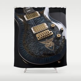 Celestial Electric Guitar Shower Curtain
