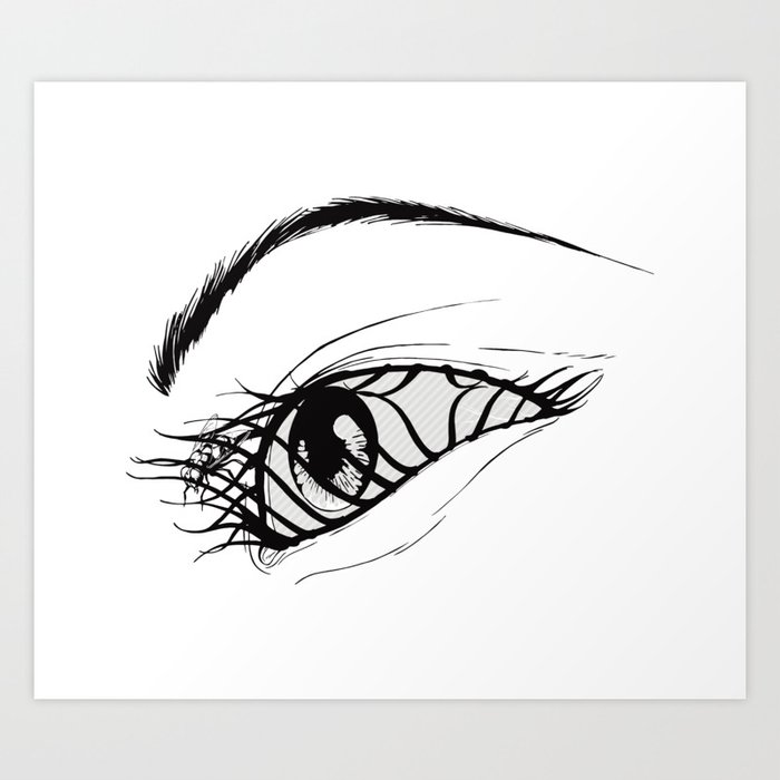 Aeon Flux Art Print