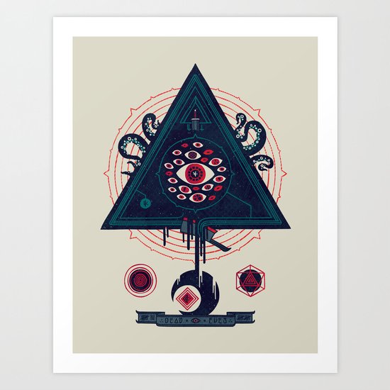 All Seeing Art Print