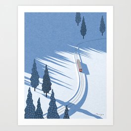 Winter Sunshine (2016) Art Print