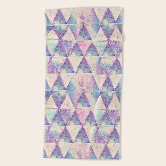 chevron-397 Beach Towel