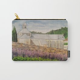 Abbey Senanque with lavender Carry-All Pouch