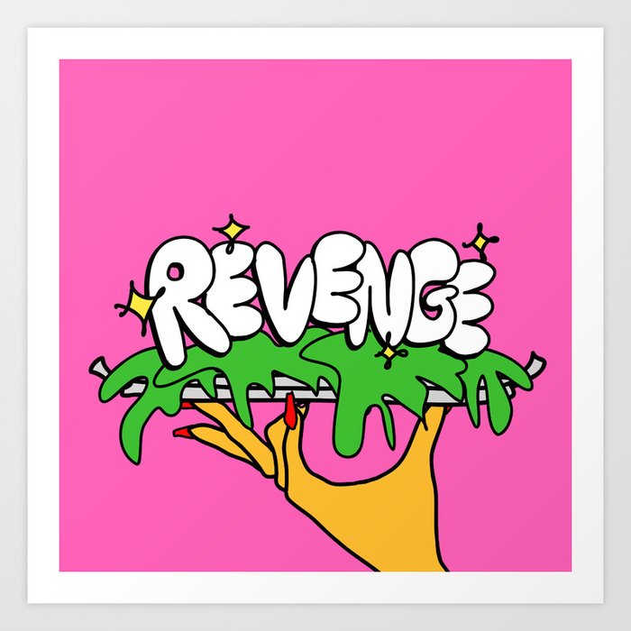 revenge Art Print