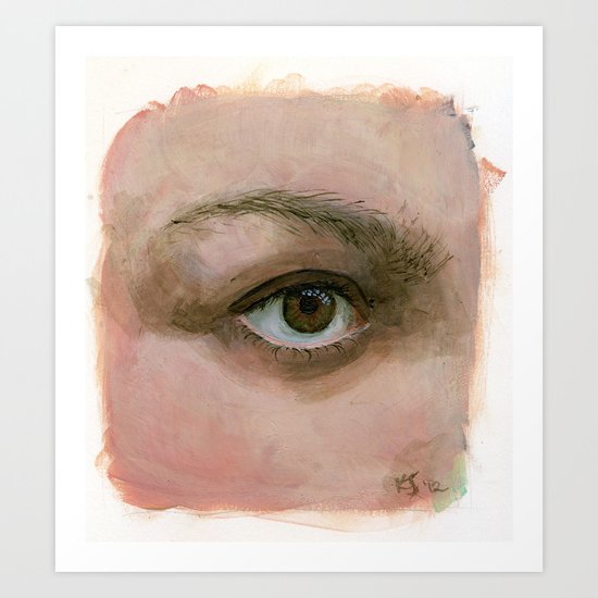 Eye Art Print