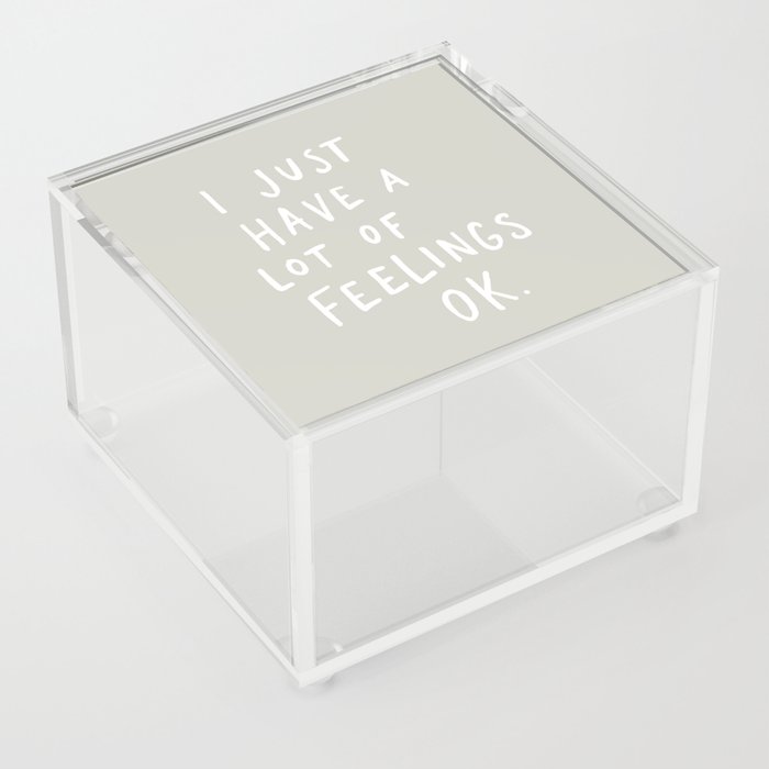 Feelings Acrylic Box
