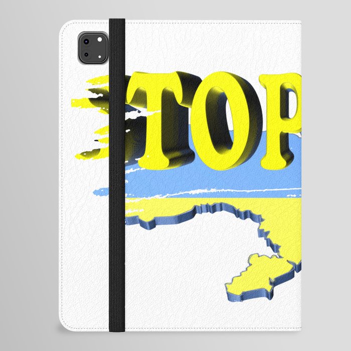 Ukraine StopWar Art iPad Folio Case