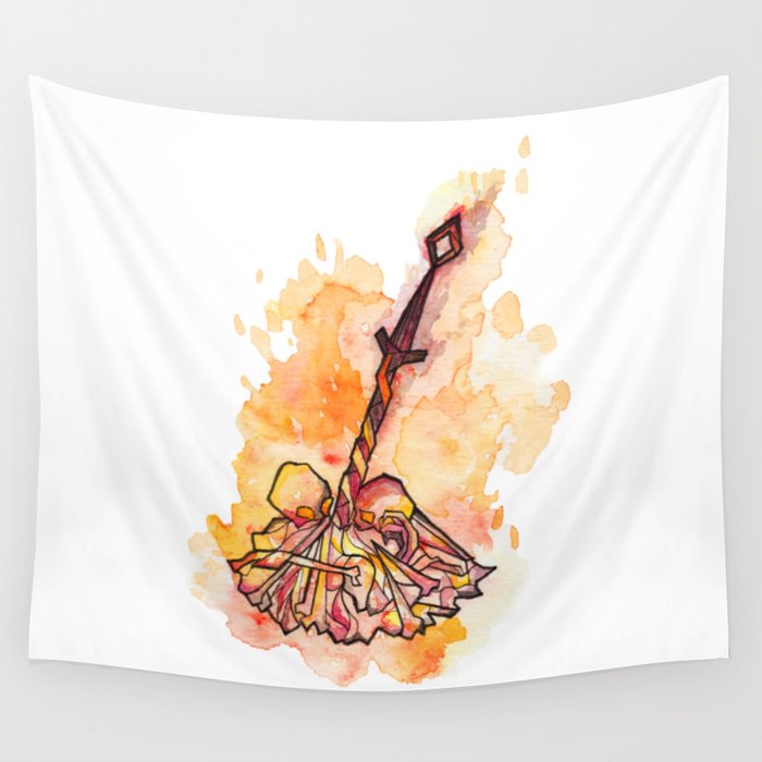 Dark top souls tapestry