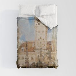 Anton Romako Greillenstein Castle Comforter