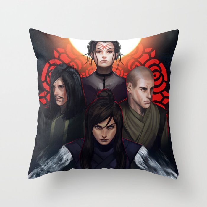 Avatar Villains Throw Pillow
