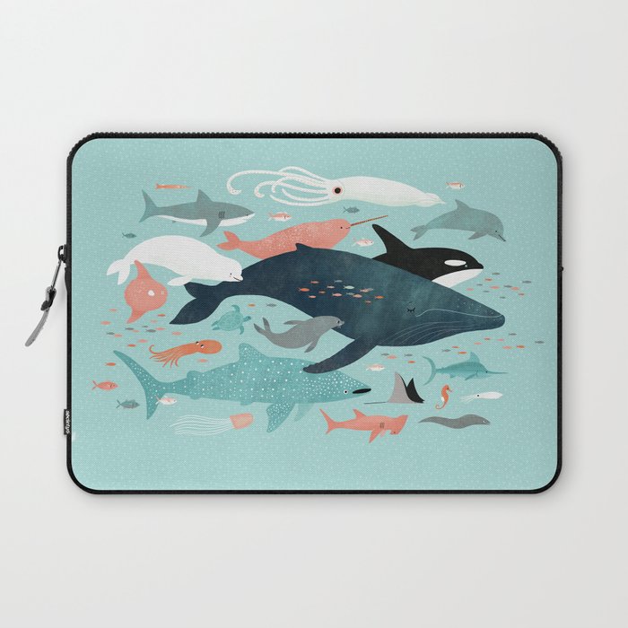 Under the Sea Menagerie Laptop Sleeve