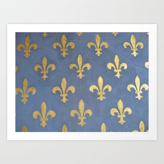 Fleur de Lis Art Print