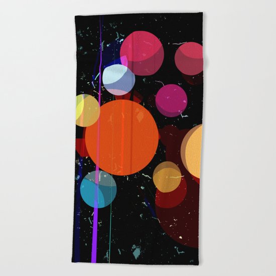Abstract Universe Beach Towel