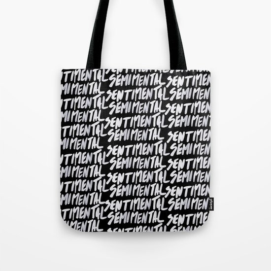 Semimental Tote Bag