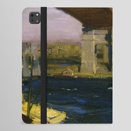 The Bridge, Blackwell’s Island by George Bellows (1909) iPad Folio Case