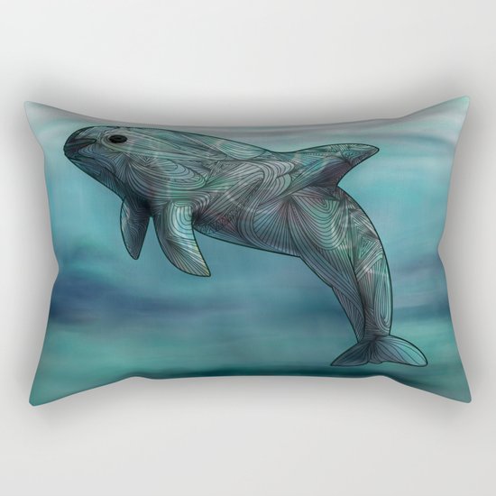 Vaquita Rectangular Pillow