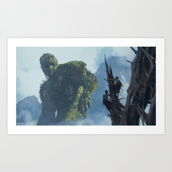 Forest Giant Art Print