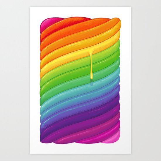 Hmmm.. Nyum.. Nyumm.. Art Print