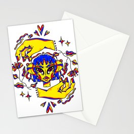 HANDS TURN Stationery Cards