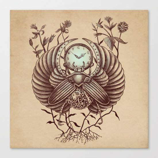 Time Flies Canvas Print