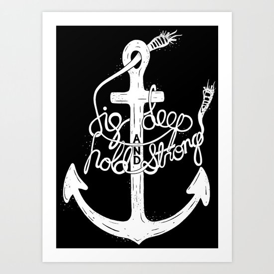 D/G DEEP Art Print
