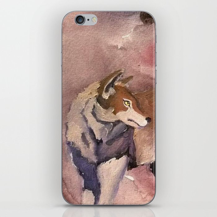 Wolf and Crow iPhone Skin