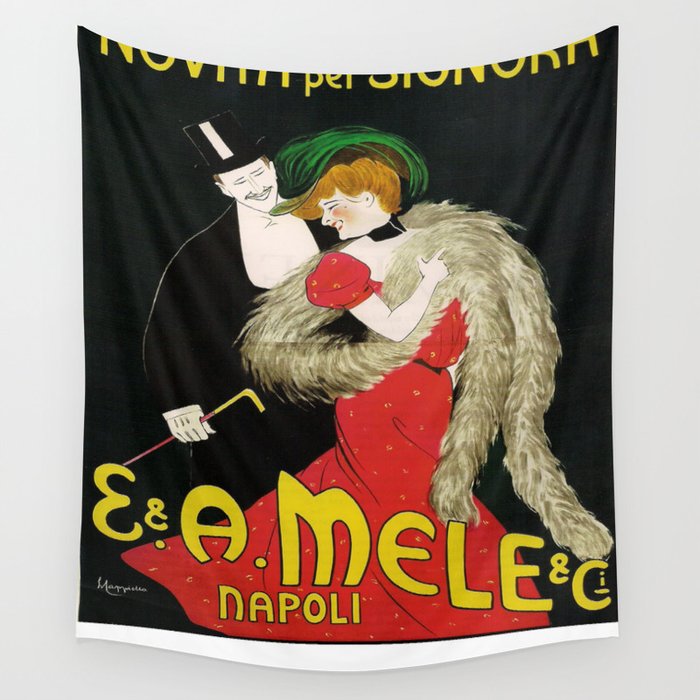 Vintage poster - Novita per Signora Wall Tapestry