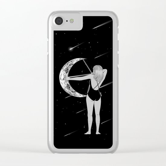 Shooting Star Clear iPhone Case