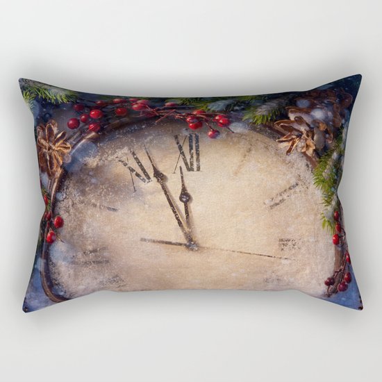 Frozen time winter wonderland Rectangular Pillow