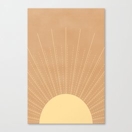Rising Sun Canvas Print