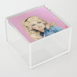 Queen of Country Dolly Parton Acrylic Box