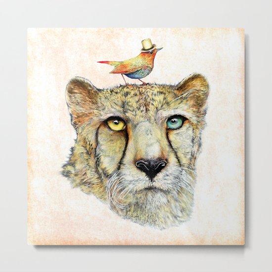 Cheetah Metal Print