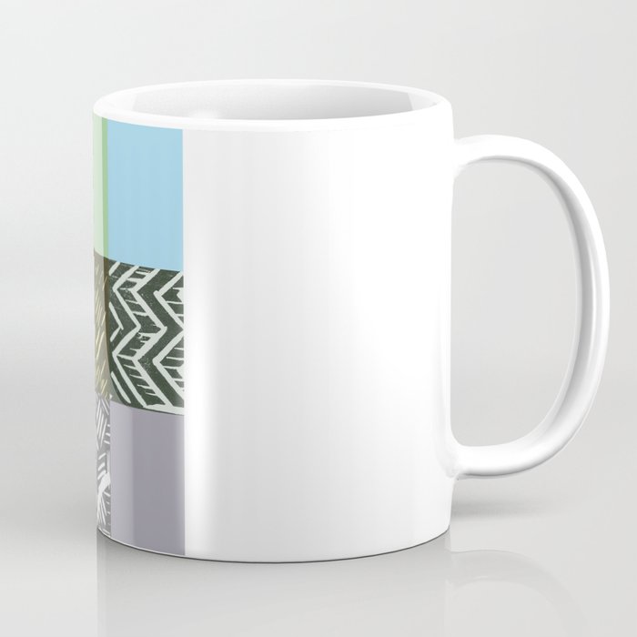 Colour block pastel Coffee Mug