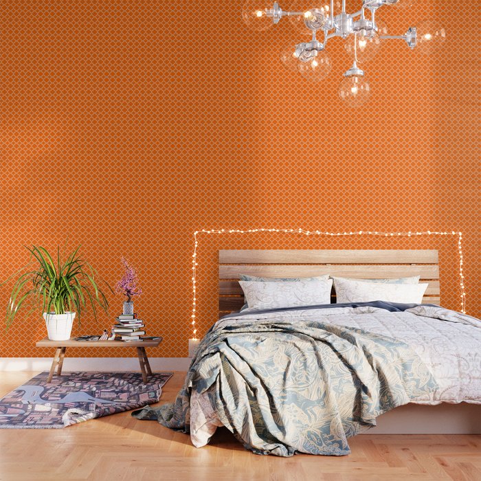 Marmalade Moroccan Quatrefoil Wallpaper