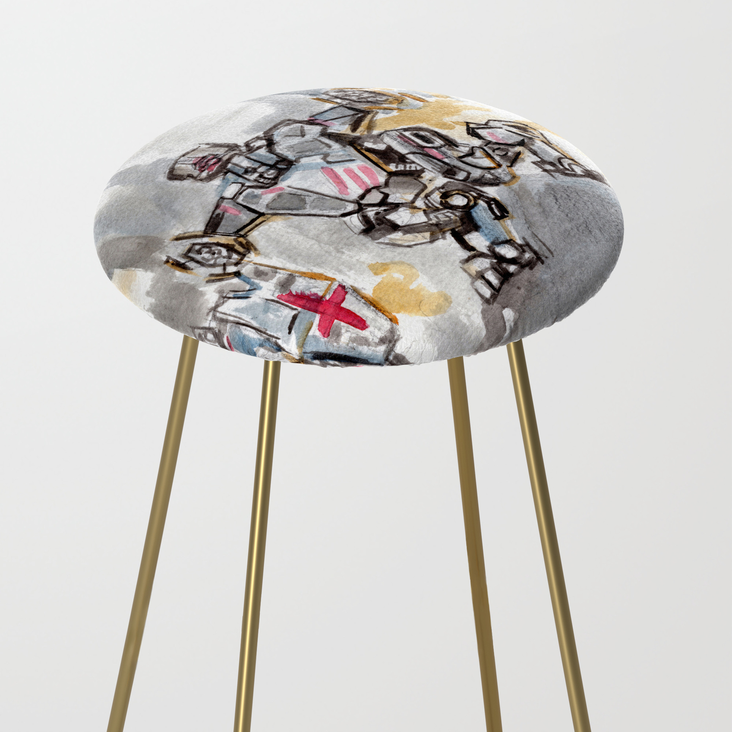 Camelot Bar Stools, Knights Of Camelot Counter Stool By Littlekingdom Society6