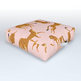 Leopard pattern Outdoor Floor Cushion