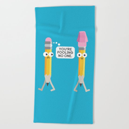 Number Twopée Beach Towel