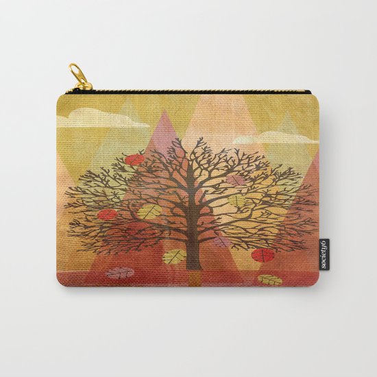 Autumn Tree Carry-All Pouch