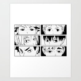 Haikyuu Art Prints For Any Decor Style Society6 See more ideas about haikyuu, haikyuu anime, haikyu!!. haikyuu art prints for any decor style