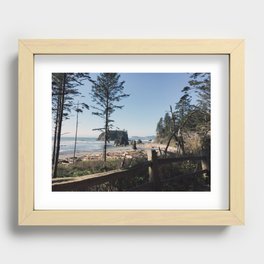 Ruby Beach Recessed Framed Print
