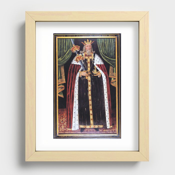 King Edward III of England Recessed Framed Print