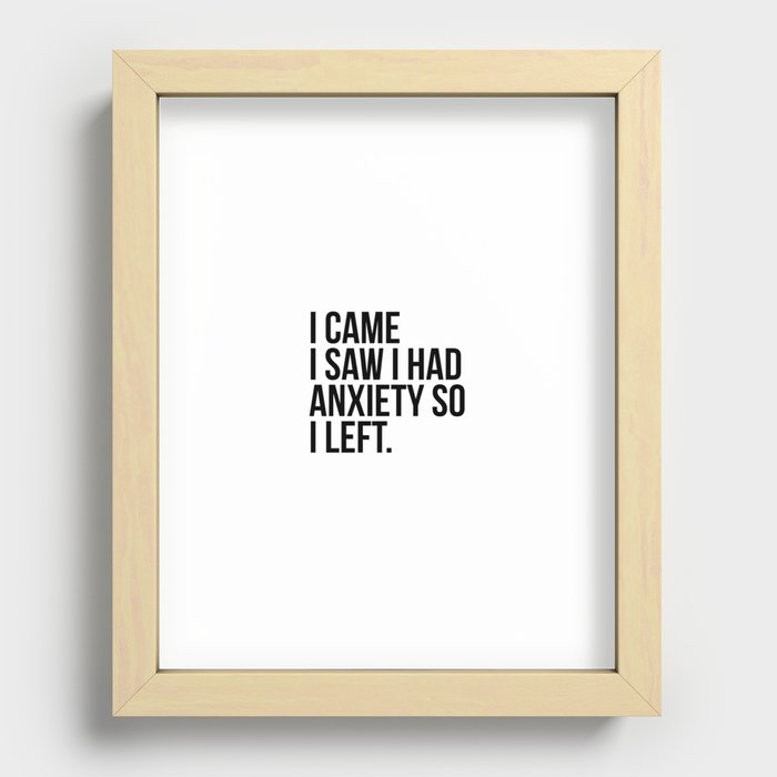 Recessed Framed Print