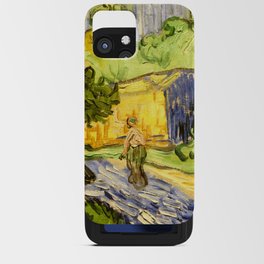 Houses in Auvers 2 by Vincent Van Gogh iPhone Card Case