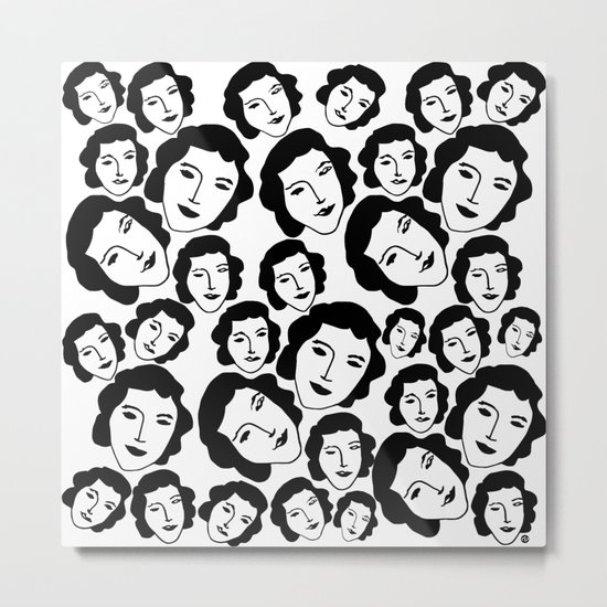 Women Metal Print