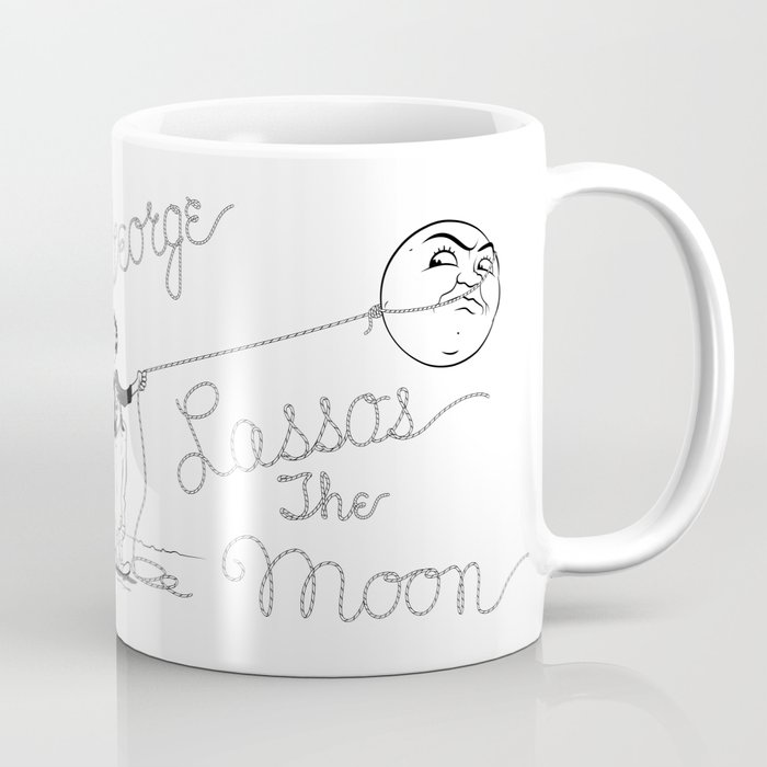 It's a Wonderful Life - George Lassos the Moon Coffee Mug