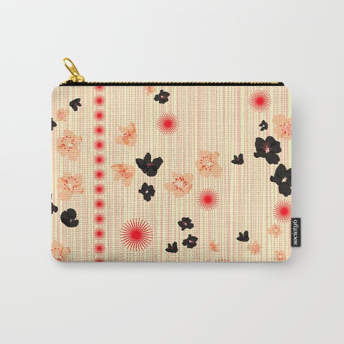 spotted blooms Carry-All Pouch