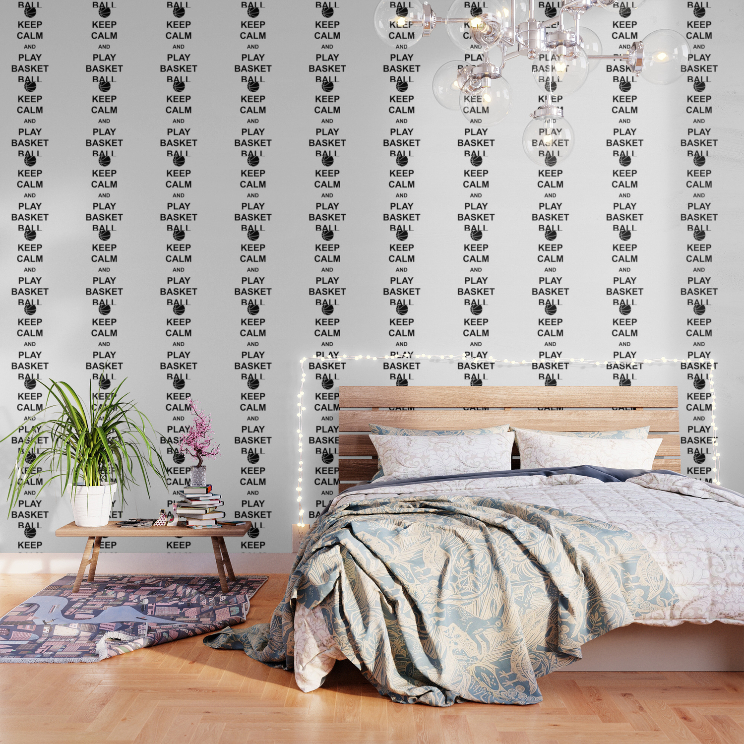 Keep Calm And Play Basketball Wallpaper By Teerock Society6