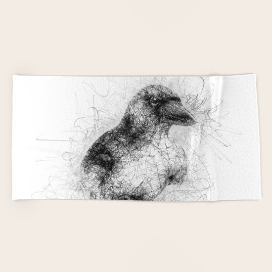 Bird Beach Towel