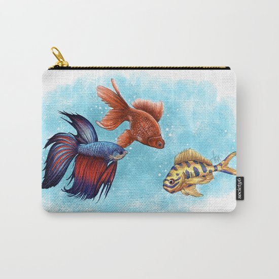 Just Keep Swimming Carry-All Pouch