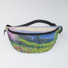 Spring in the Alps Fanny Pack