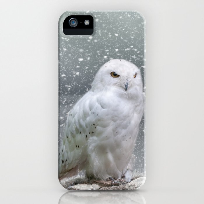 snowy owl iphone case